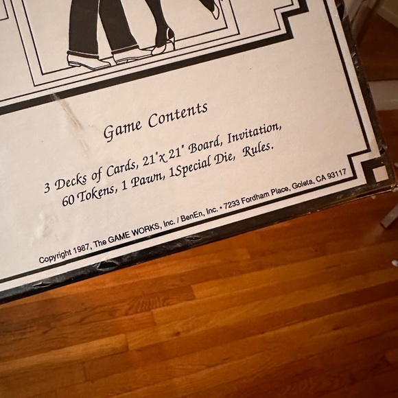 Romantic Journey board game vintage 1987 rare - NIB - Picture 4 of 4